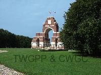 Thiepval Memorial - Allen, Alfred